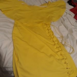 Bodycon off the shoulder dress